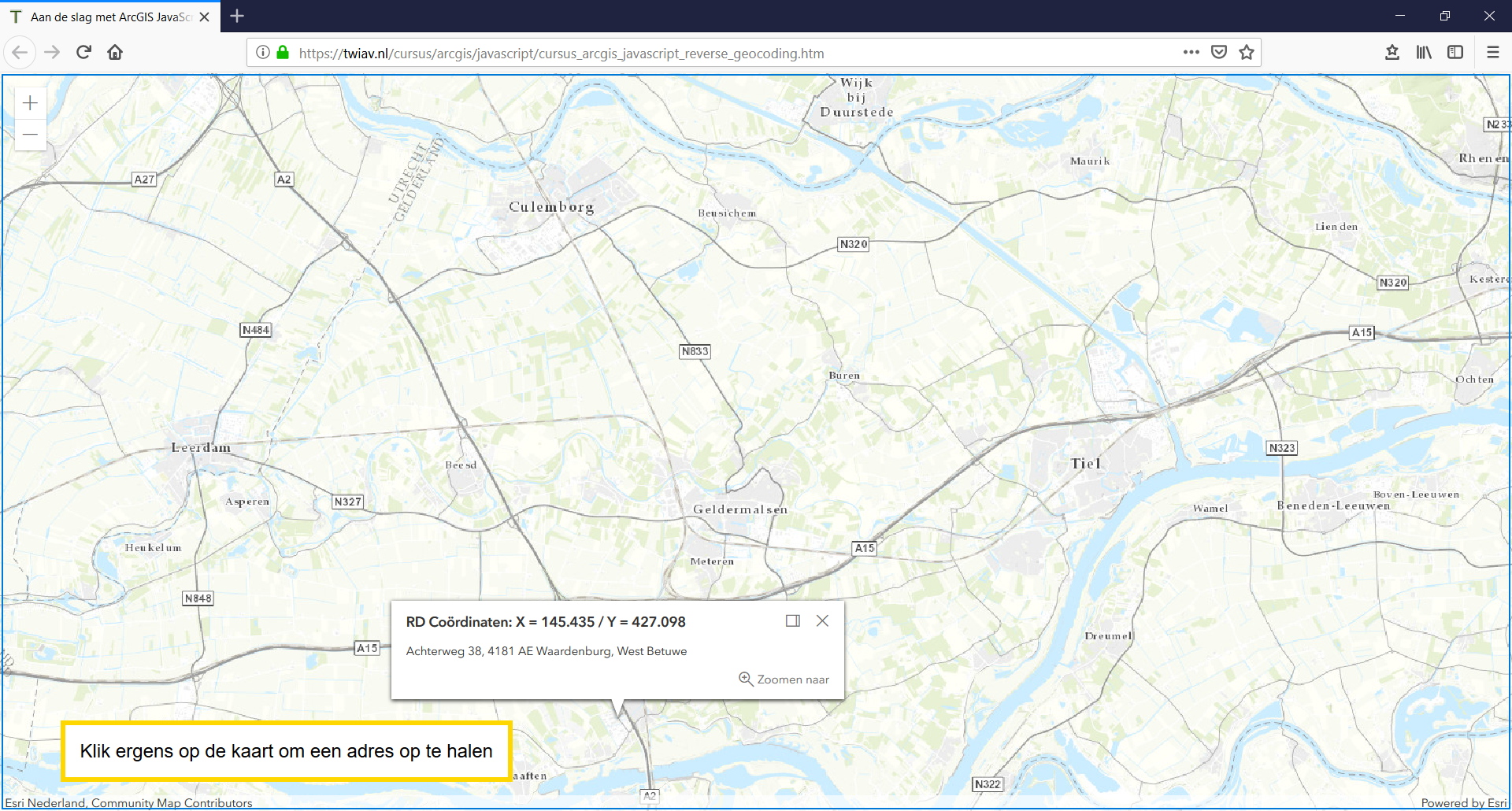 Reverse Geocoding