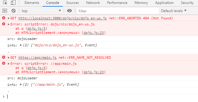 typescript oauth example code 404 error