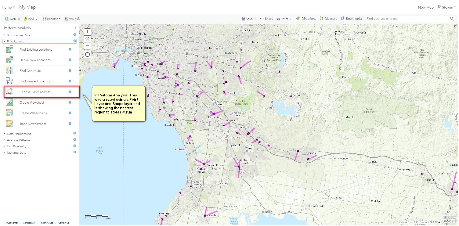 Flow Map Power Bi How To Create A Flow Map Using Arcgis Maps For Po... - Esri Community