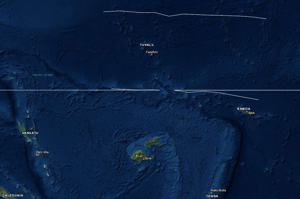 Current Map Showing Distortion around IDL