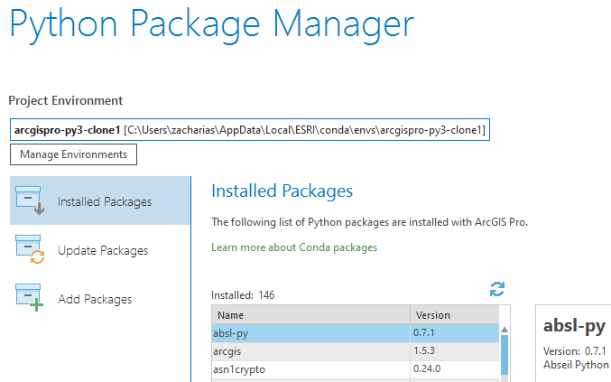 install package in anaconda prompt