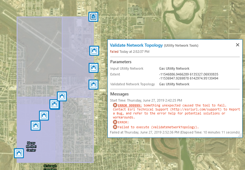 Utility Network Validate Topology Timeout - Esri Community