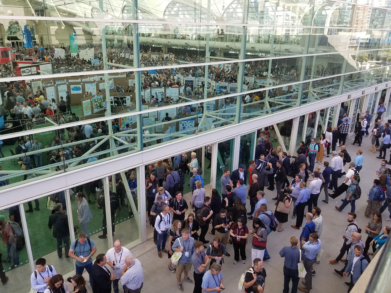 A view of the Map Gallery Reception at UC 2019.