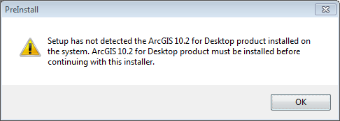 ArcHydroTools_Installer_failsWith_Desktop_10.3.PNG