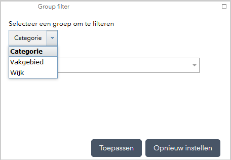 Group filter