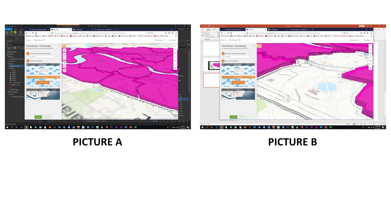 arcgis online image diaapear