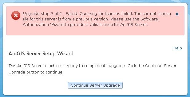 Solved Arcgis Server The Current License File For This Geonet The Esri Community