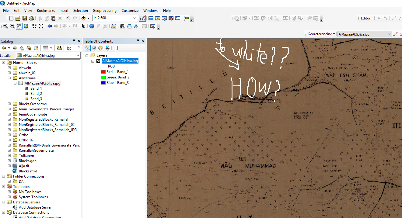 Solved: how to change the background of a raster from brow... - Esri  Community
