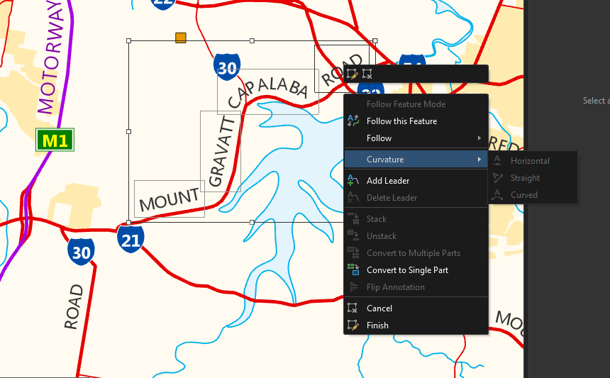 Multi-part Anno editing - ArcGIS Pro