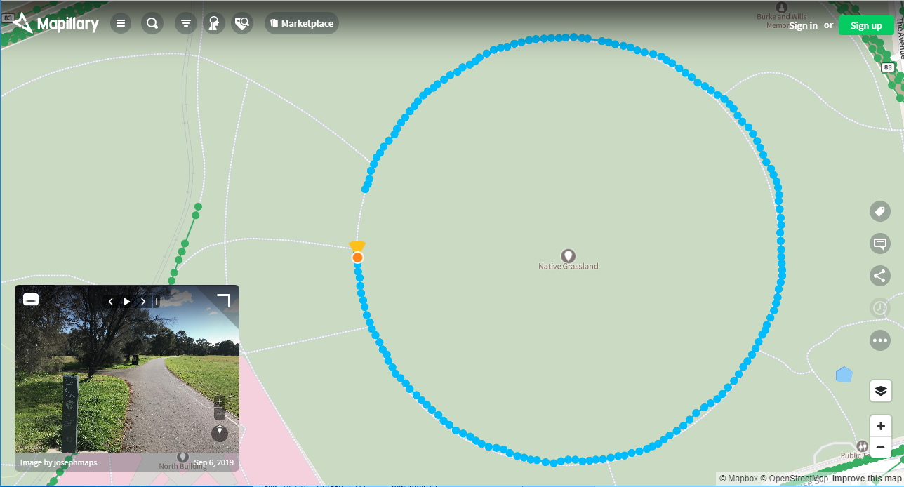 Mapillary image