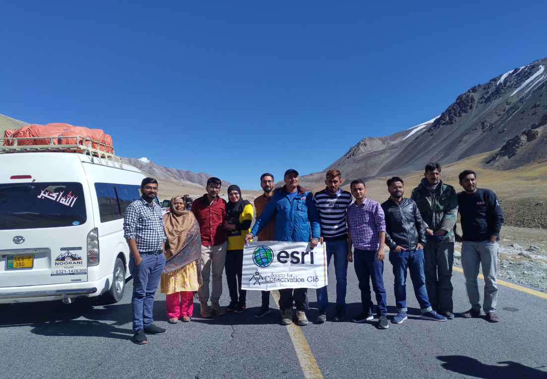 GIS Day on the Pakistan-China border.