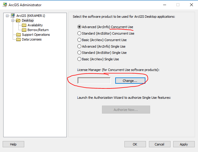 download arcgis license manager 10.5