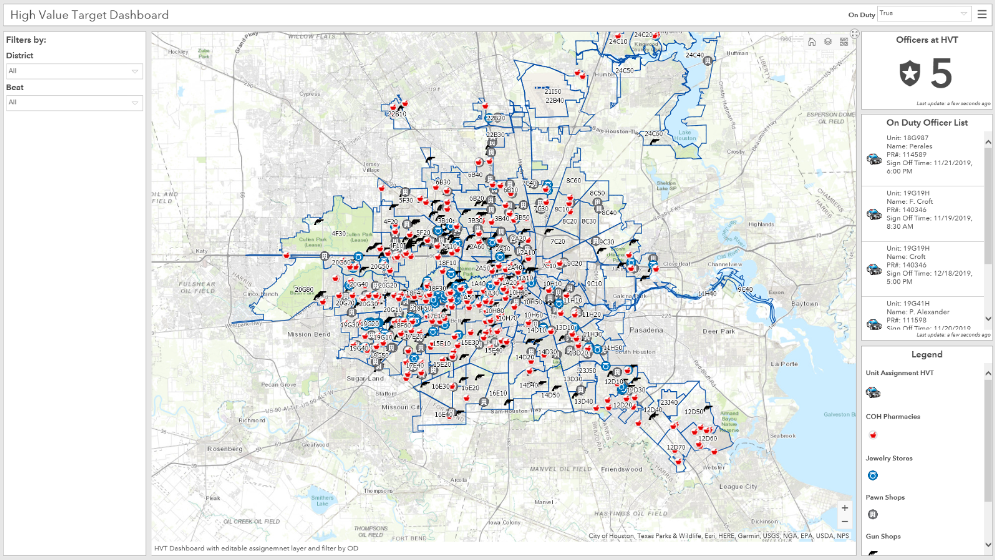 Crime Data Dashboards Esri Community