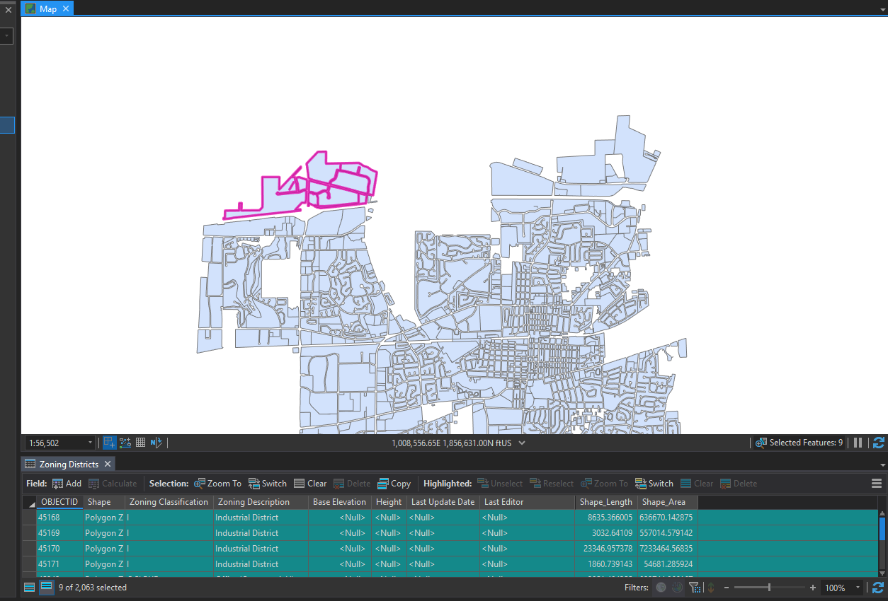 Display Map Based on Previous Selection - Esri Community