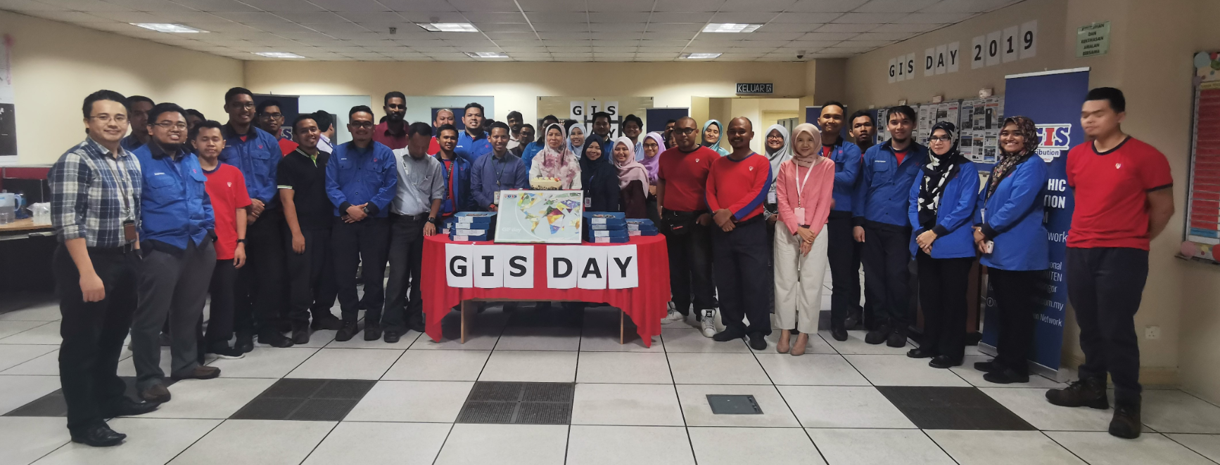 GIS Day celebration in Malaysia.