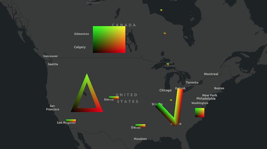 Tessellation helpers for custom WebGL layer views