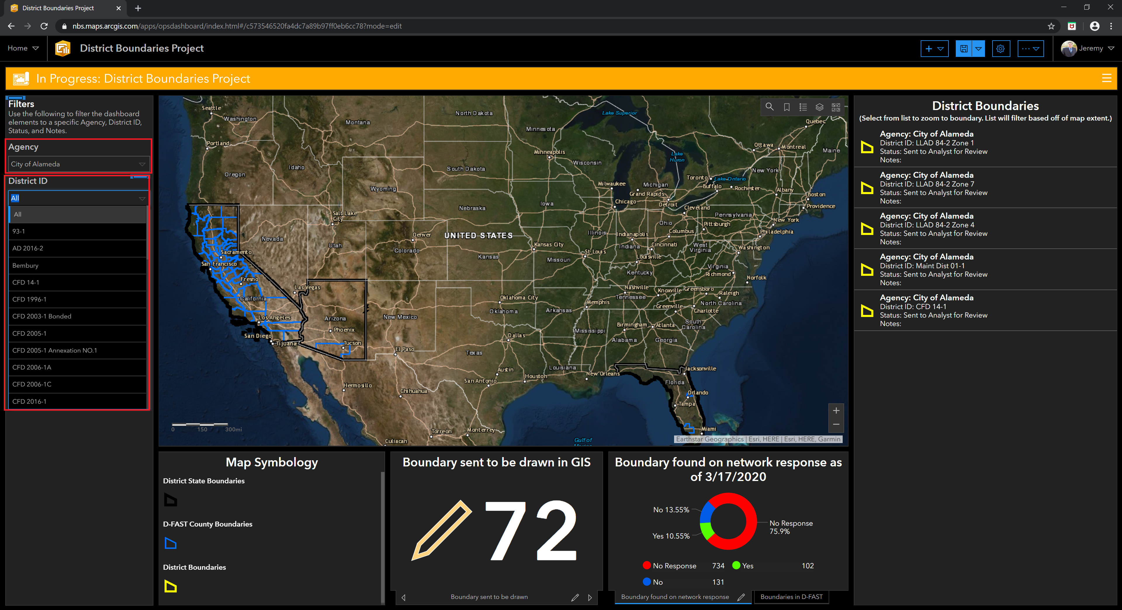 Solved Can You Make A Category Selector Filter Selection Esri Community