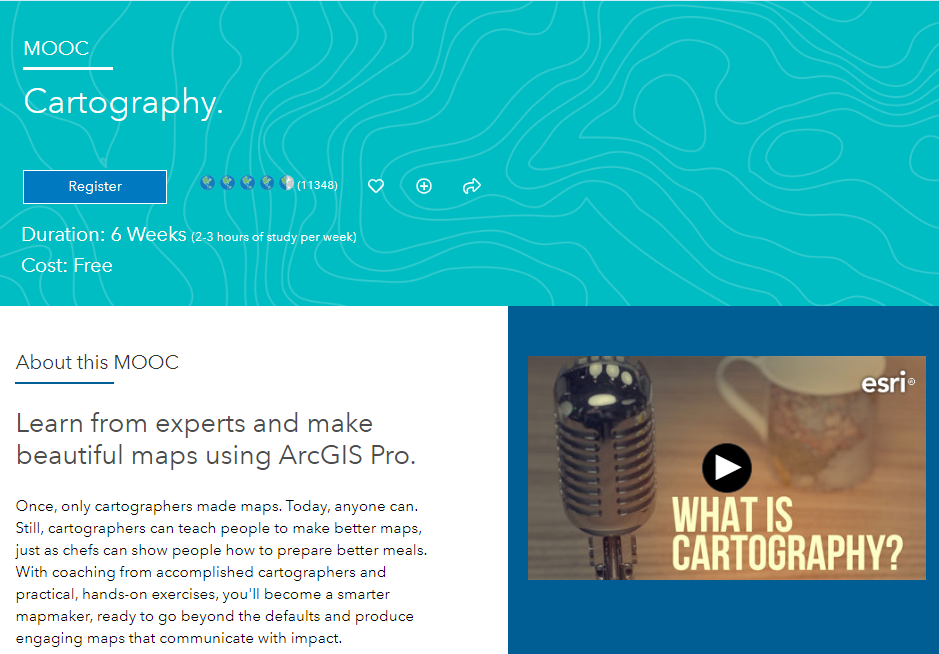 Cartography MOOC