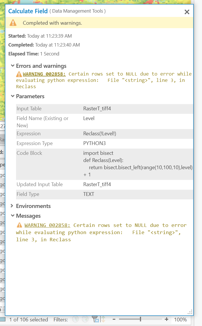 Field Calculator And Python If Statement Esri Community 