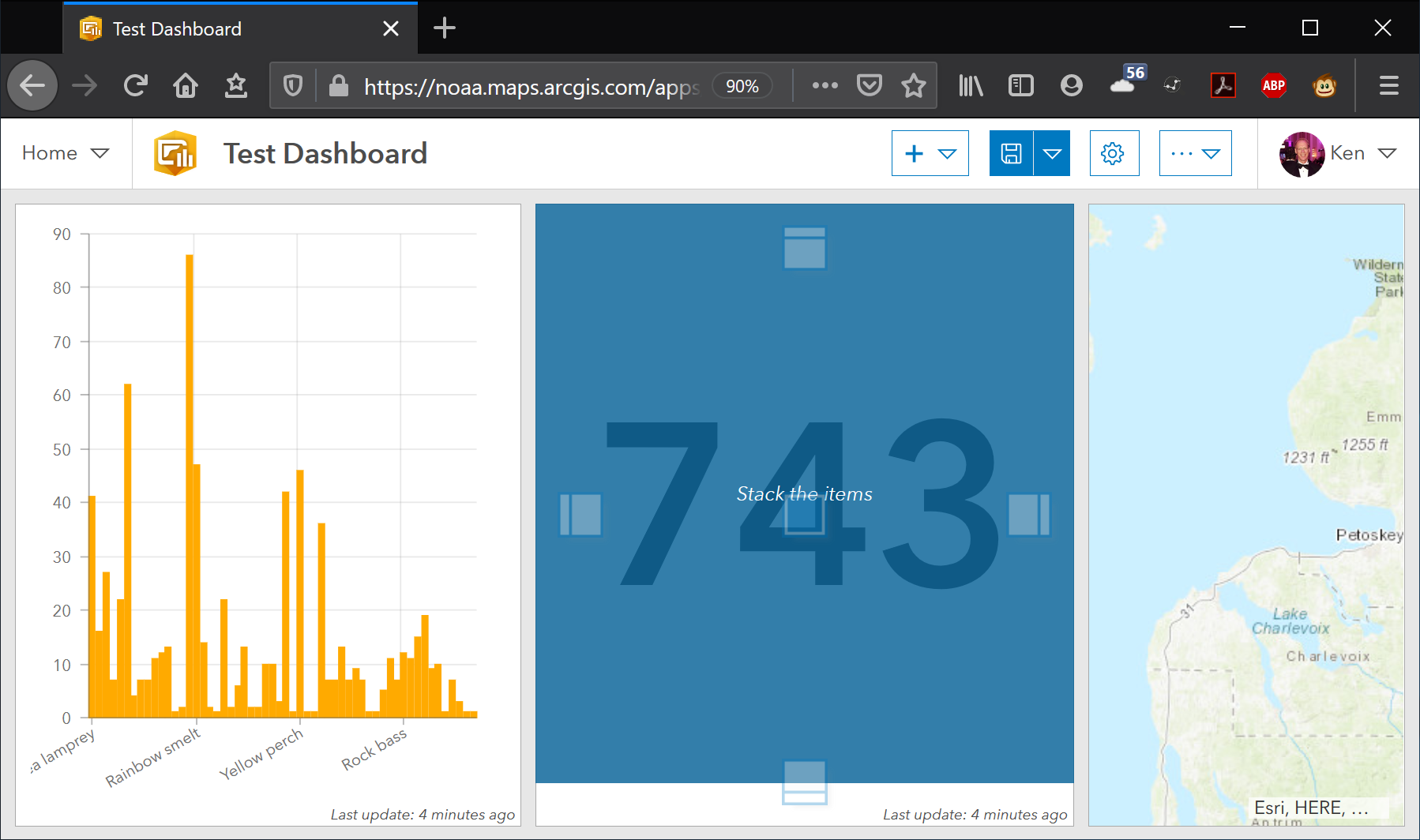 Add Tabs To Operations Dashboard Esri Community