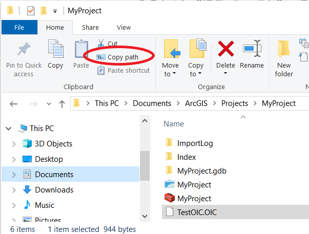 Screenshot of Windows File Explorer