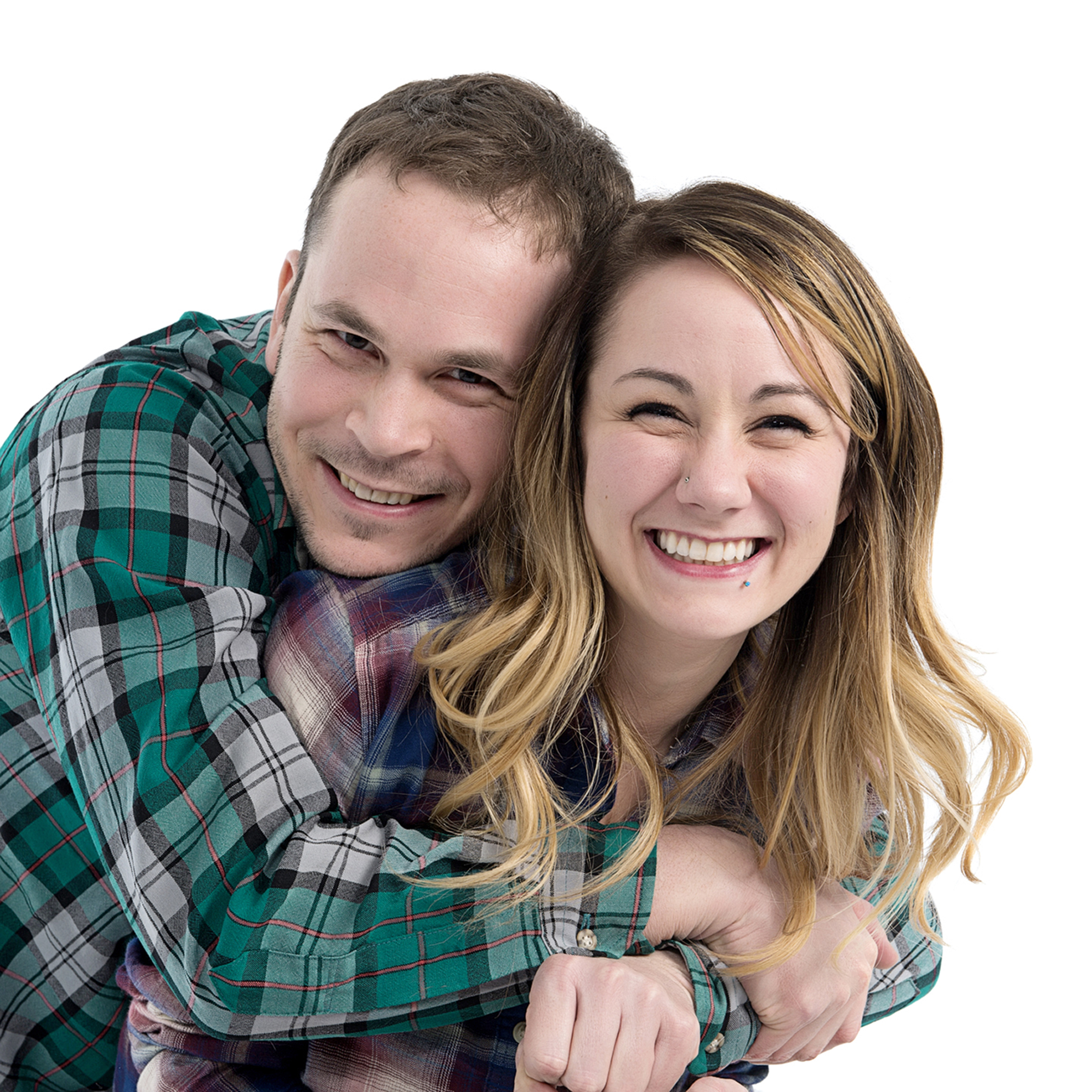 Tyler and Lindsey, adults