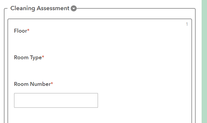 Cascading select choice boxes are empty/unavailable, room number choice doesn't allow drop down or typing