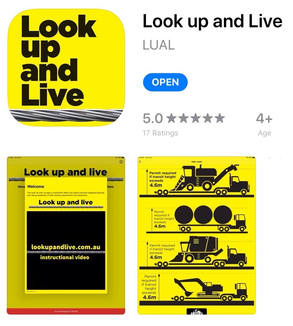 Look up and Live app