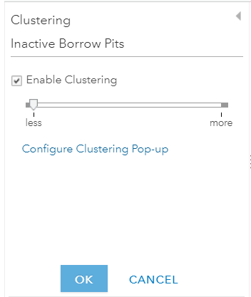 Current limited options for configuring clustering