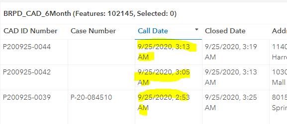 CFS in Central Daylight Time [correct time and date]