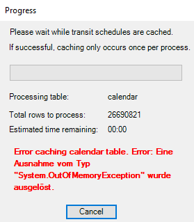 Solved: -17500 System Our of Memory Exception - NI Community