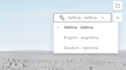 Přepínač jazyků Přepínač jazyků