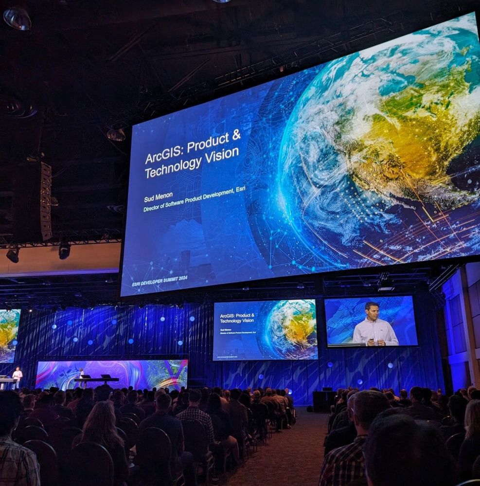 Picture from the Plenary at Dev Summit, 2024