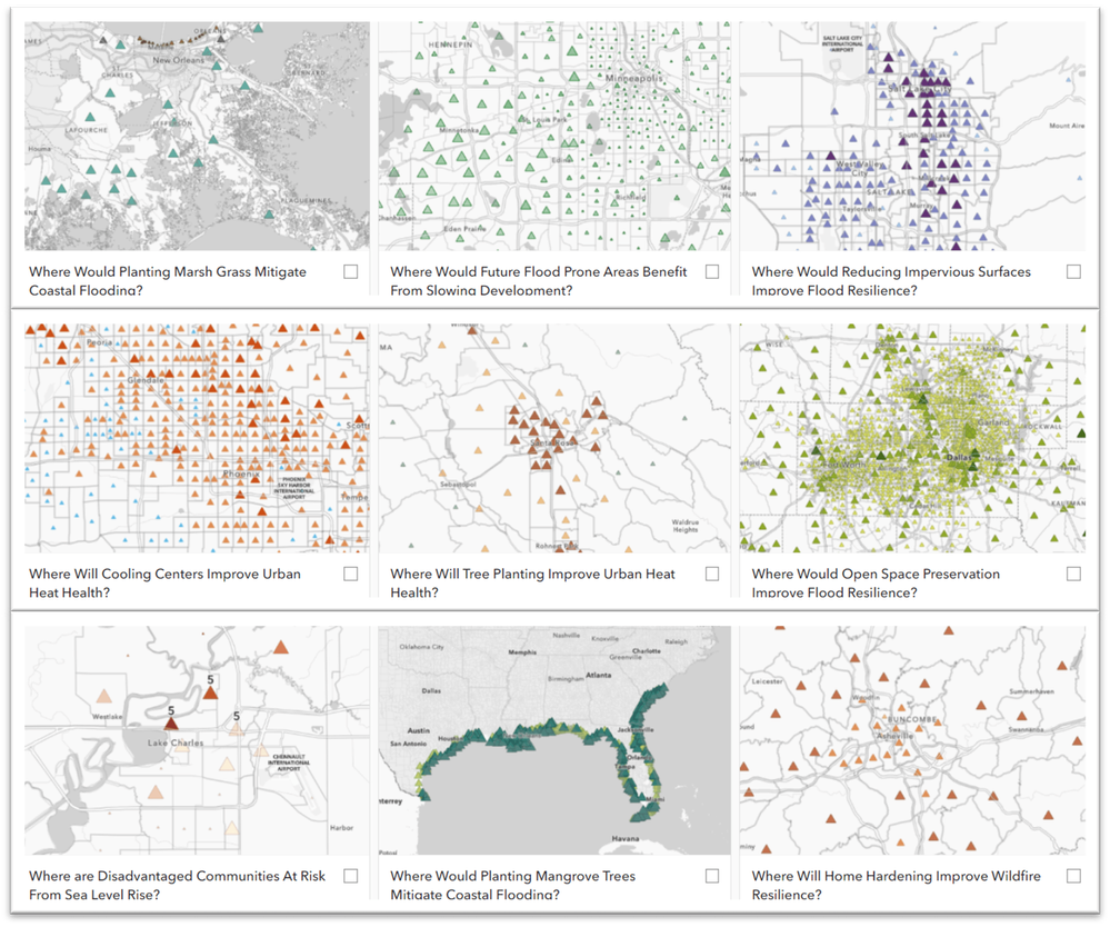 Resilience-Index-Maps