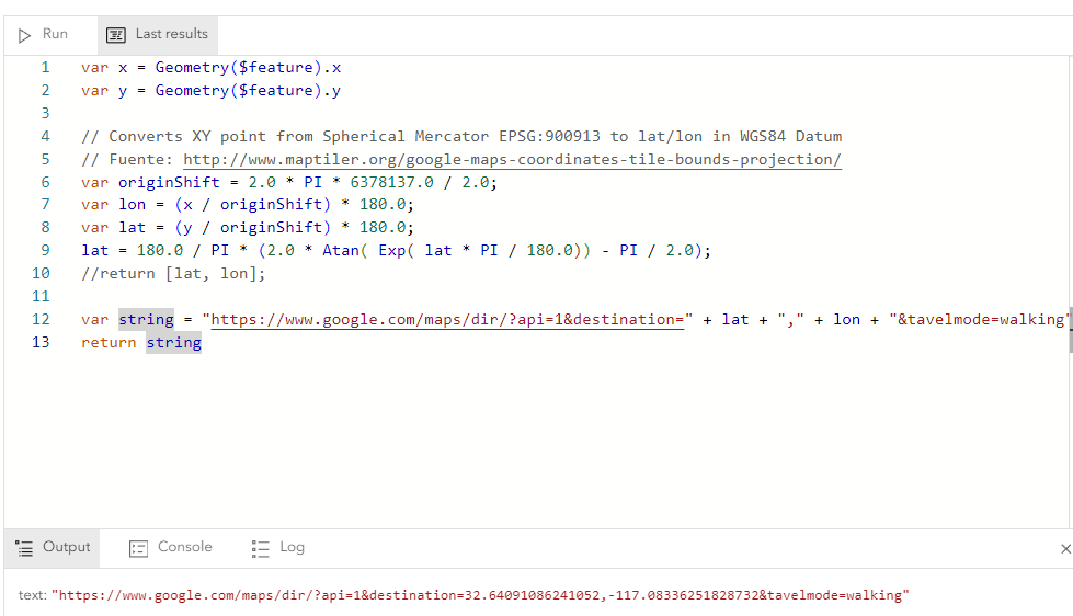 Solved: Lat/Long unit conversion with Arcade - Esri Community