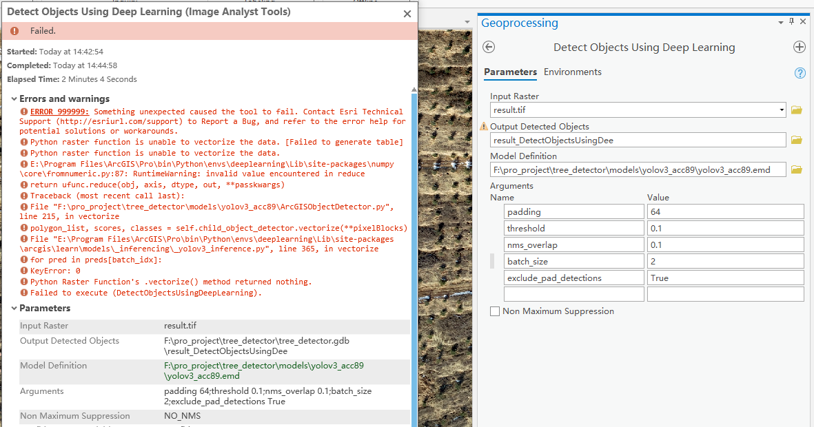 Python Raster Function's .vectorize() method retur... - Esri Community