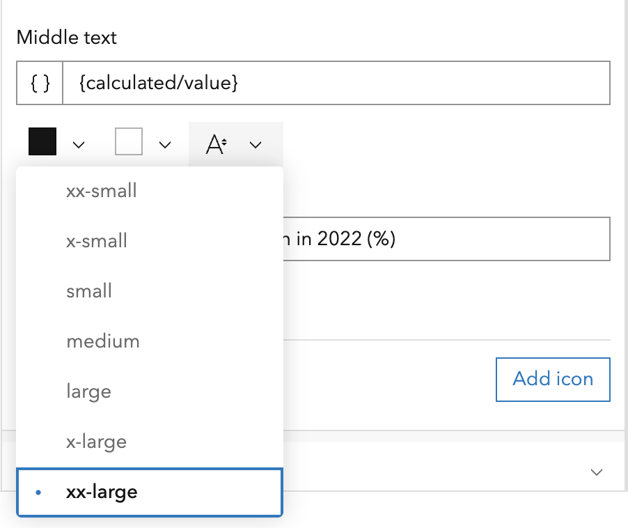 Fixing the formatting on the labels in ArcGIS Dash... Esri Community
