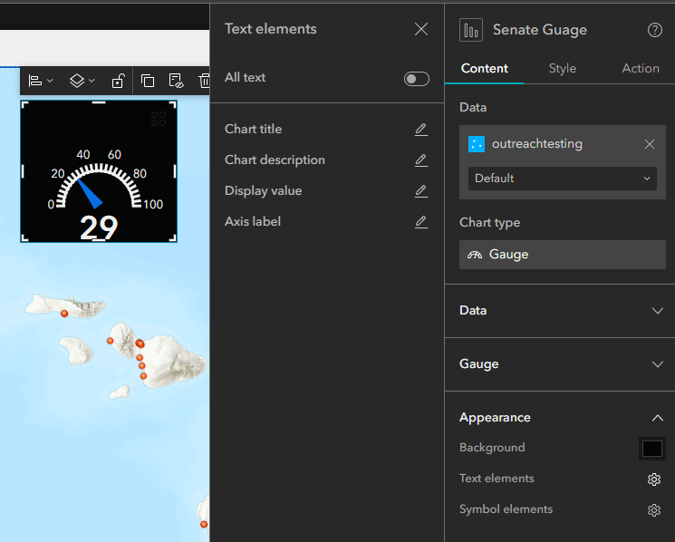 Experience builder - Gauge chart - Esri Community