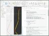 measuring track curvature