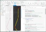visualize track curvature