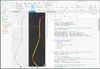 visualize track curvature