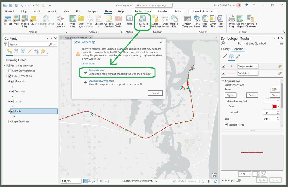 save web map