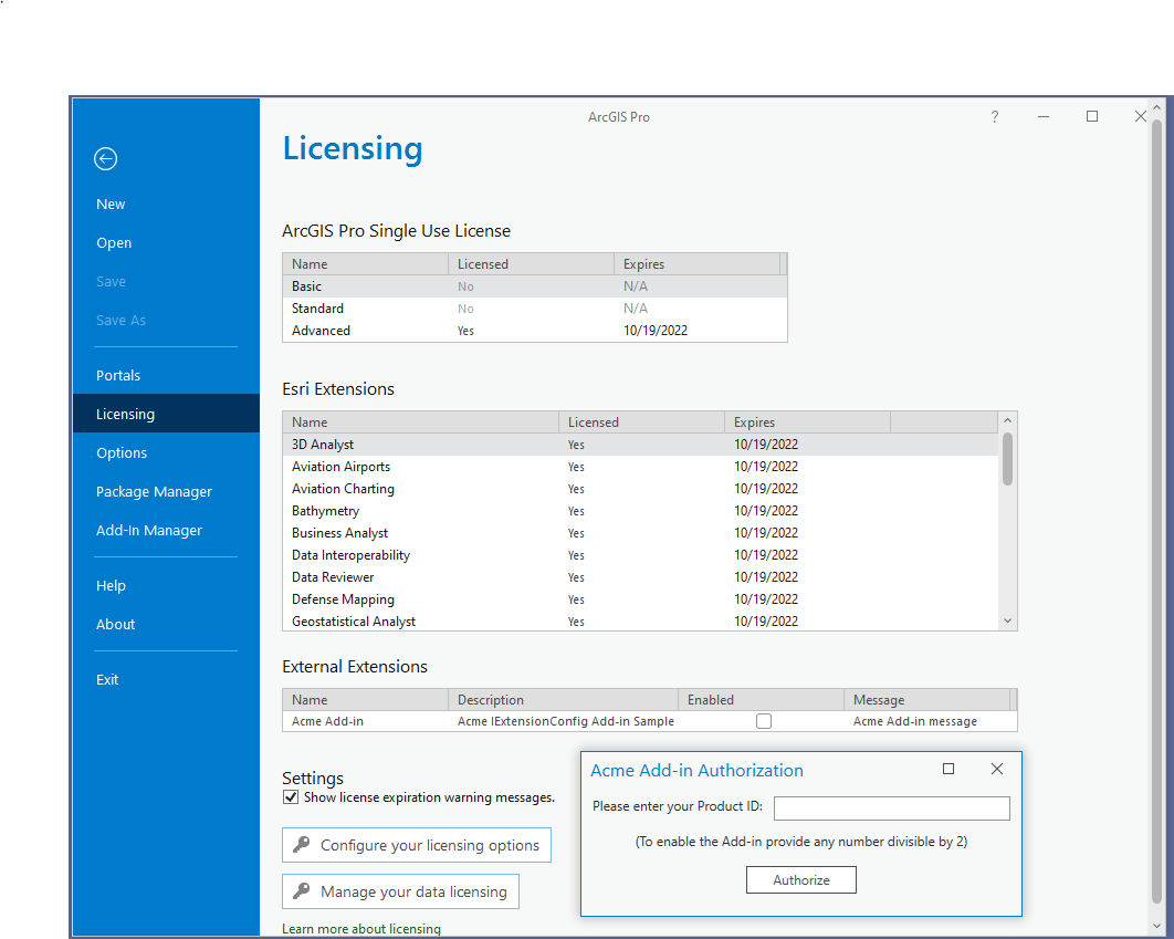 Solved: Best place to perform license check (enforce NON-E... - Esri ...