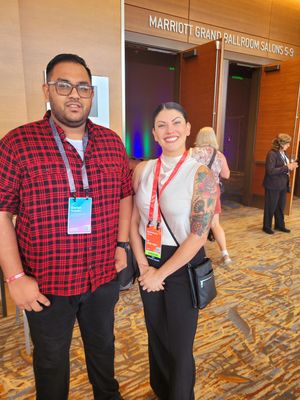 Connect with Student Assistant Darion Mohedo during the Education Summit @ Esri UC, 2024.