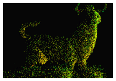 Mobile LiDAR Scan of the USF Topiary Bull