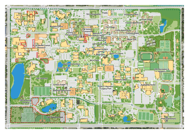USF Interactive Campus Map