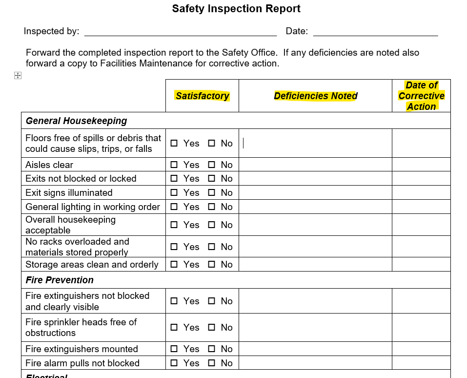Ideas for structuring facility inspection survey - Esri Community
