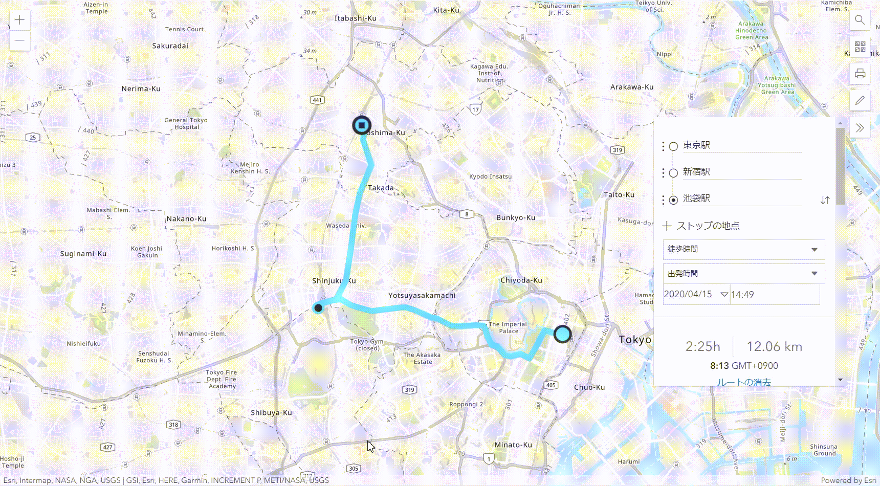 続編 はじめてのweb マッピングアプリケーション開発 ナビゲーション ウィジェット編 Esri Community