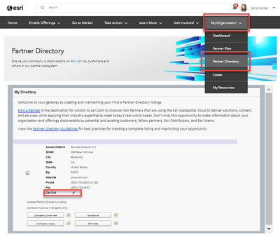 Populate your partner directory listing within the secure Partner Community