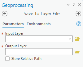 Save As Layer File: Let us save with Absolute path... - Esri Community